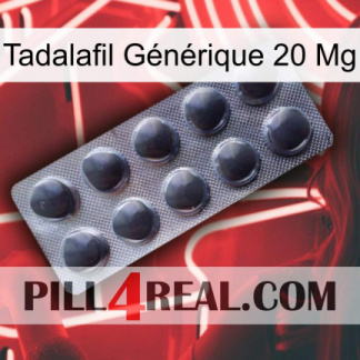 Tadalafil Générique 20 Mg 30